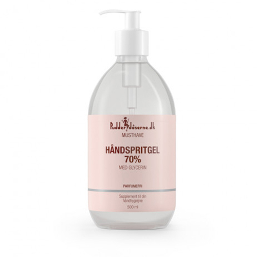 Pudderdåserne Håndsprit 70% - 500 ml.