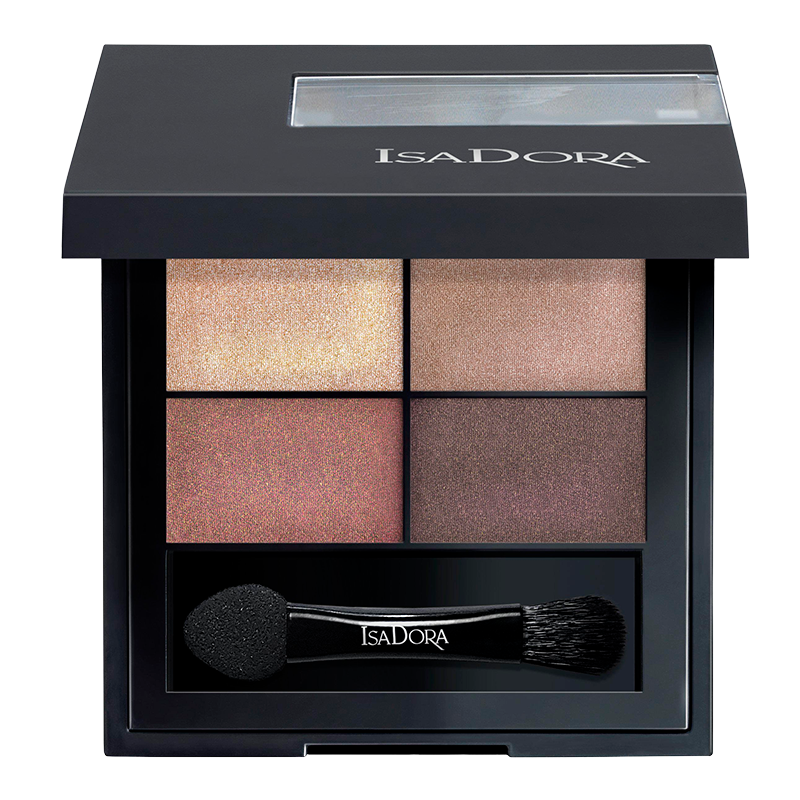 IsaDora Eyeshadow Quartet 10 Boho Browns - 3.5 g