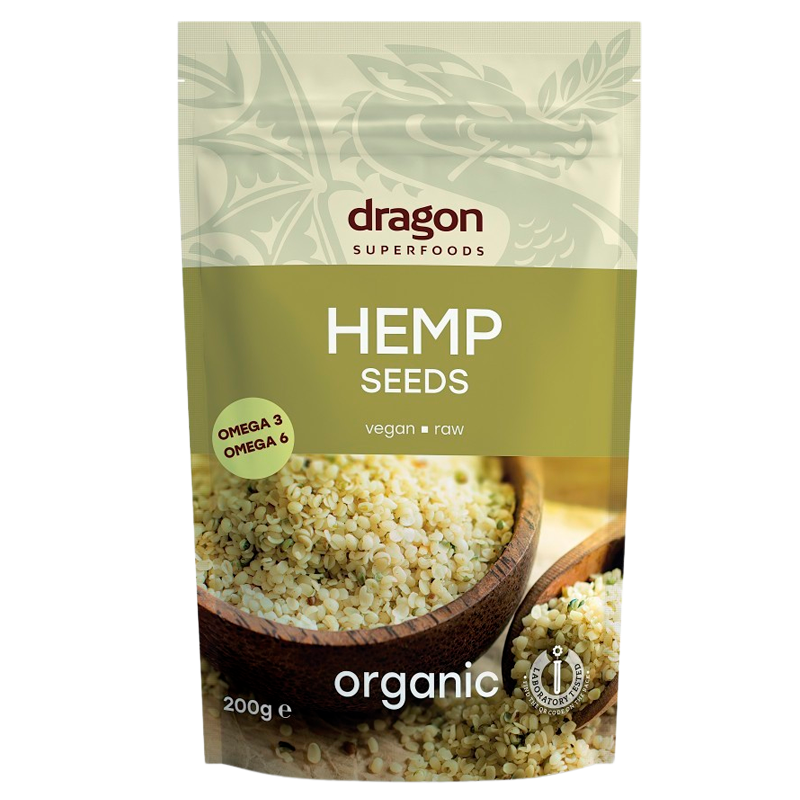 Dragon Superfood Hampe Frø Ø - 200 g