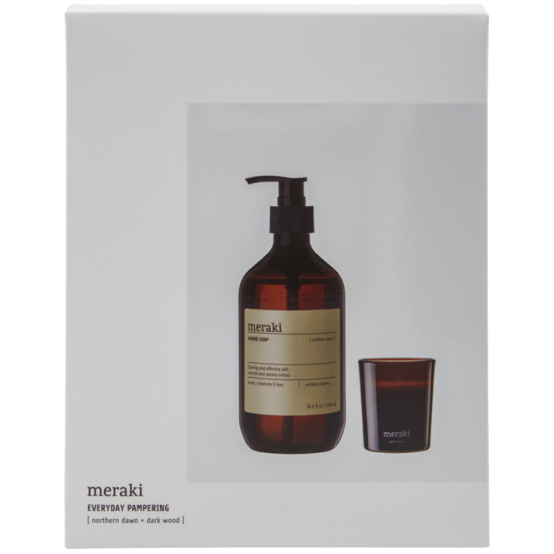 Meraki Gaveæske Everyday Pampering Northern Dawn & Dark Wood (1 sæt)