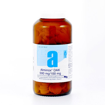 Alminox DAK Tyggetabletter - 200 stk.