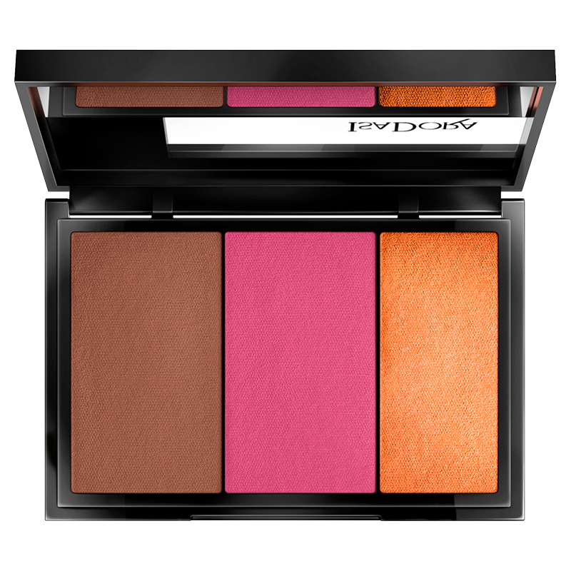 IsaDora Face Sculptor 3-in-1 Palette Bronze Plum (12 g)