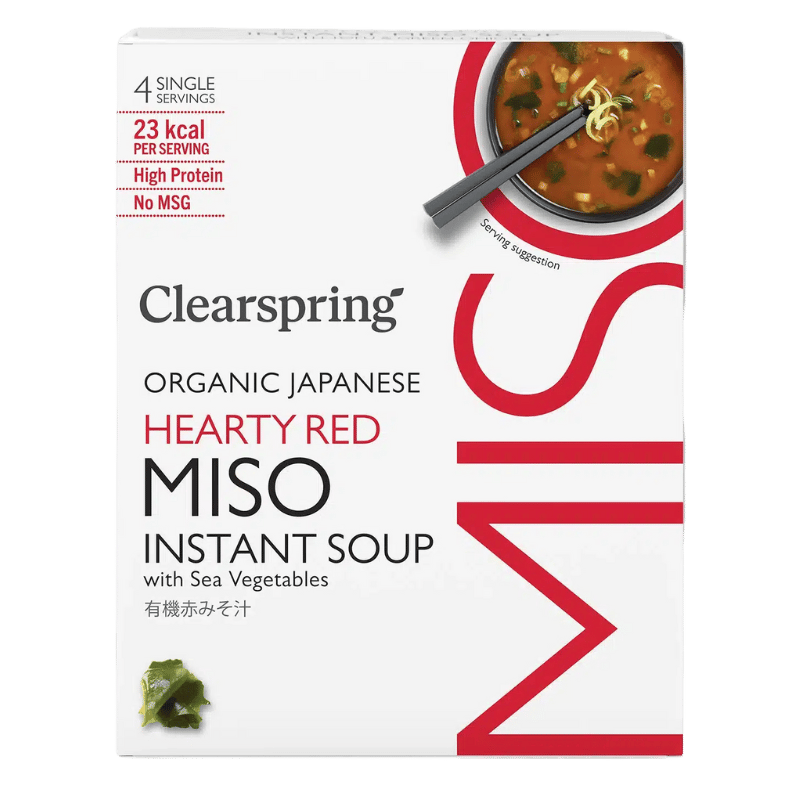 Clearspring Misosuppe Rød M. Tang Ø (4 breve)