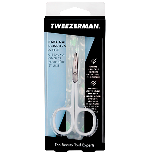 Tweezerman Baby Nail Scissors With File (1 sæt)