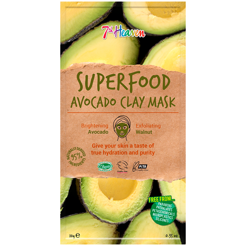 7th Heaven Superfood Avocado Clay Mask - 10 g