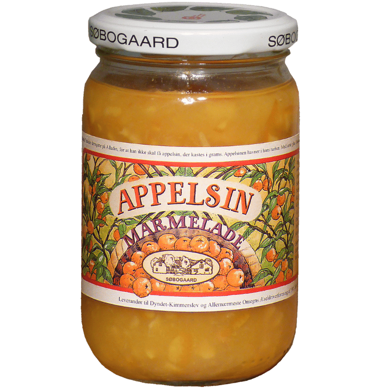 Søbogaard Appelsin Marmelade Ø (400 g)