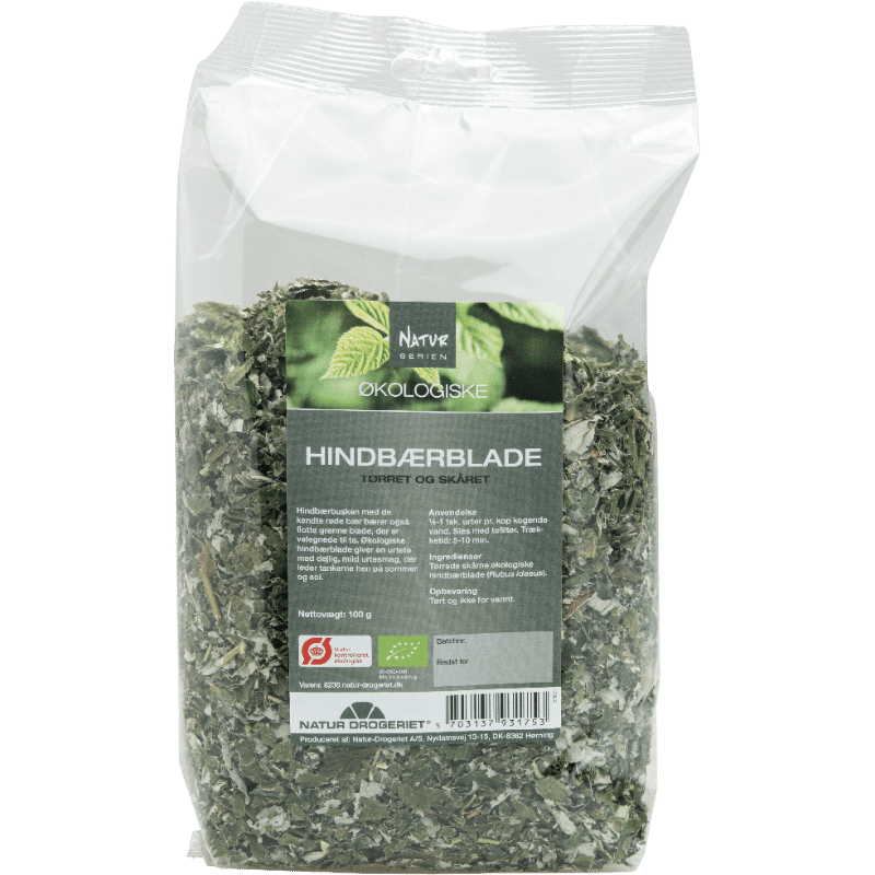 Natur Drogeriet Hindbærblade Øko. - 100 gr.