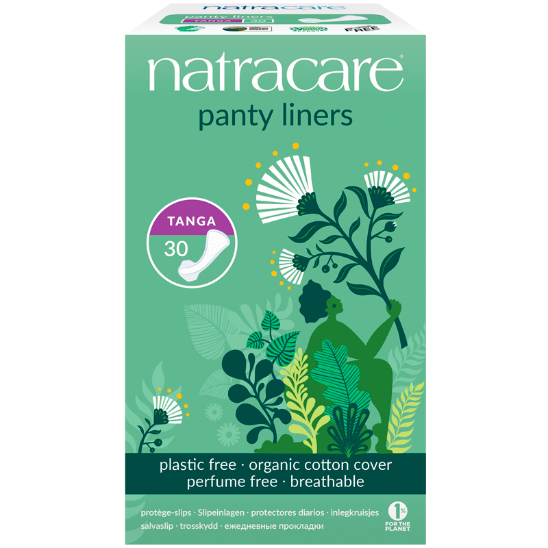 NatraCare Trusseindlæg Tanga Formet (30 stk)