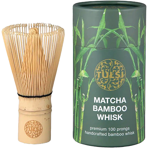Tulsi Matcha Piskeris I Bambus (1 stk)