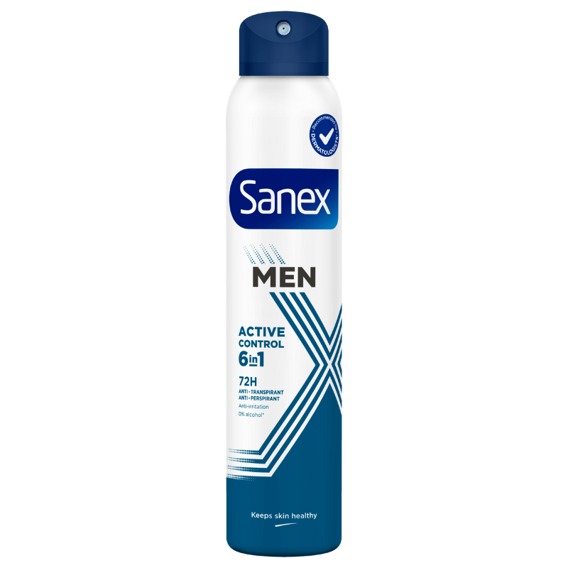 Sanex Men Active Control 72H Deodorant (200 ml)