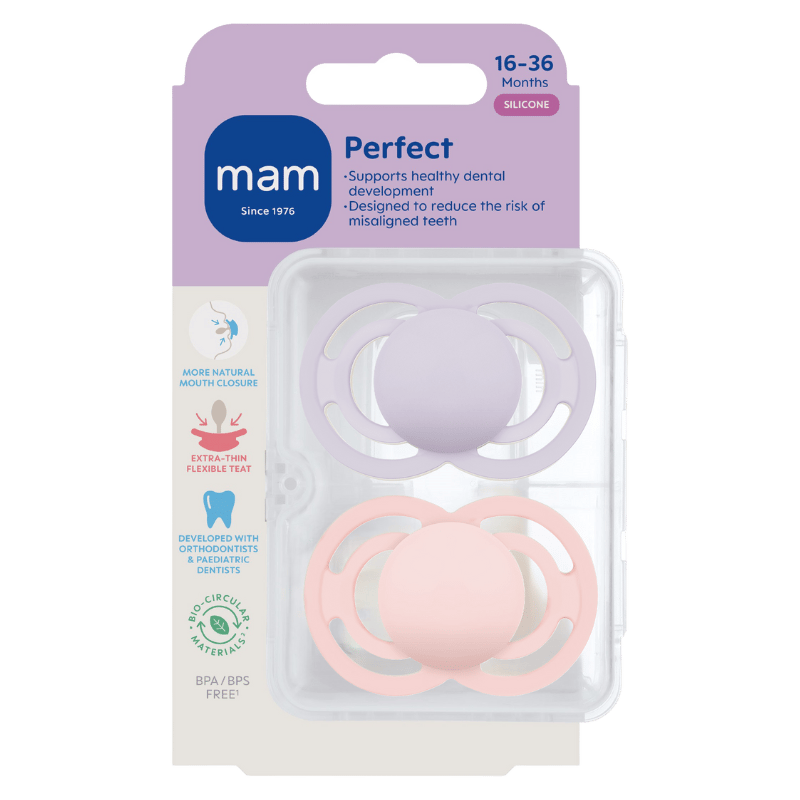 MAM Perfect Silk 16-36M Pink (2 stk)