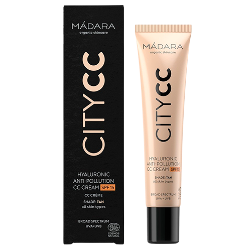 Madara Hyaluronic Anti-Pollution CC Cream SPF15 Tan (40 ml)