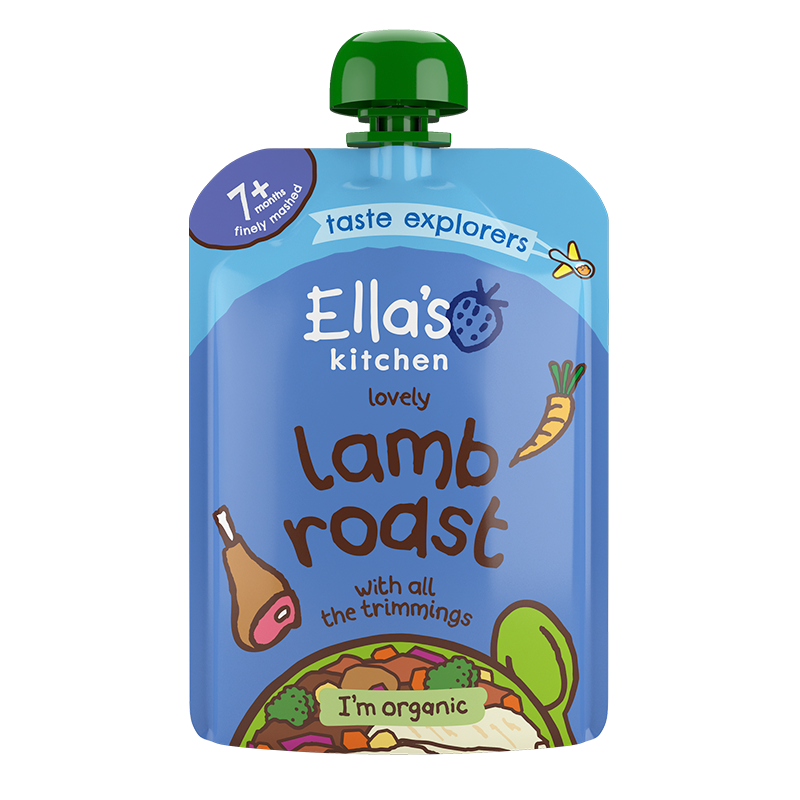 Ellas Kitchen Babymos Lam/Kartofler/Grøntsager Ø 7 Mdr (130 g)