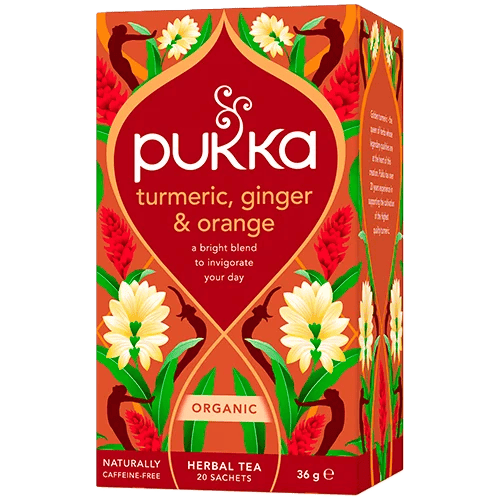 Pukka Turmeric, Ginger & Orange Tea Ø (20 breve)