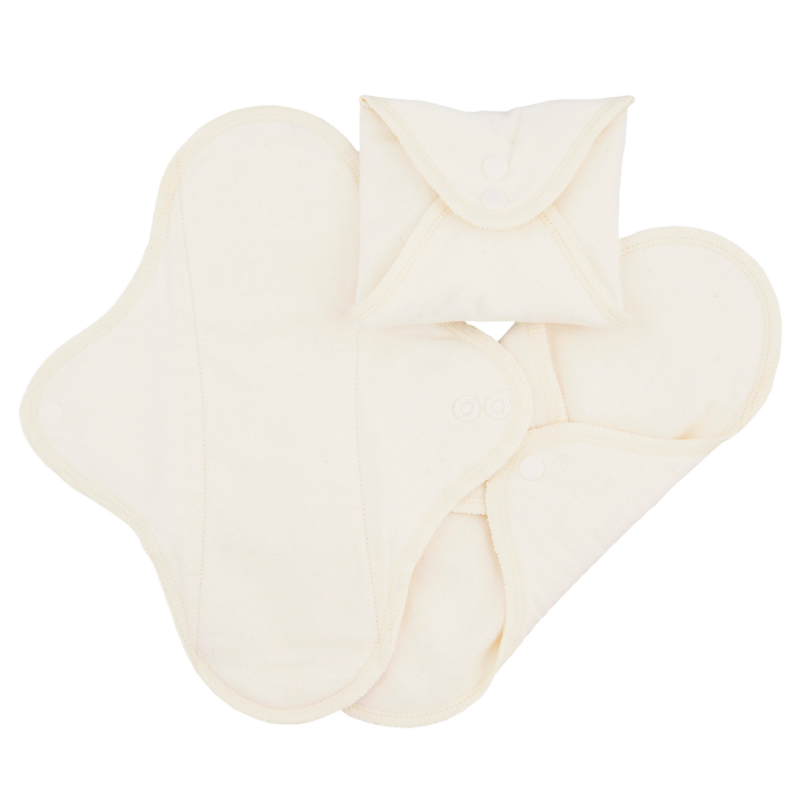 ImseVimse Sanitary Pads Classic - Regular, Natural (3 pak)