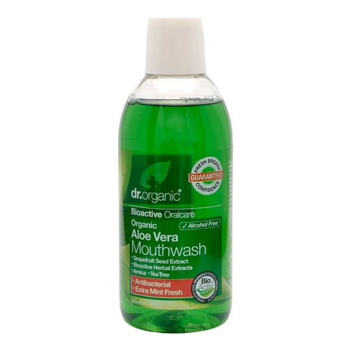 Dr. Organic Aloe Vera Mundskyl - 500 ml