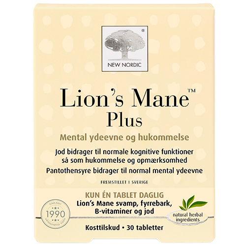 New Nordic Lion's Mane Plus (30 tabl)