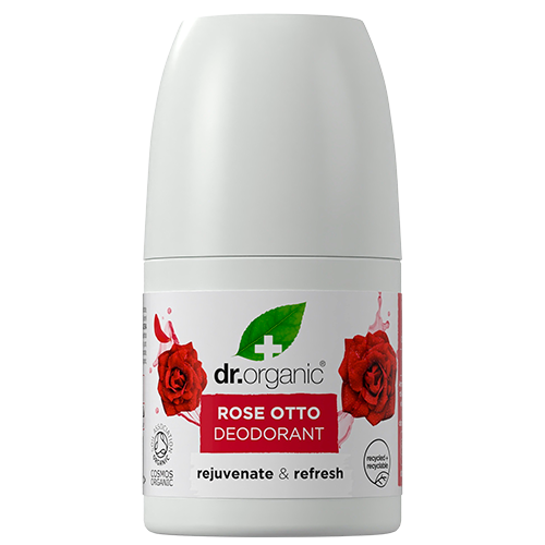 Dr. Organic Deodorant Rose Otto - 50 ml