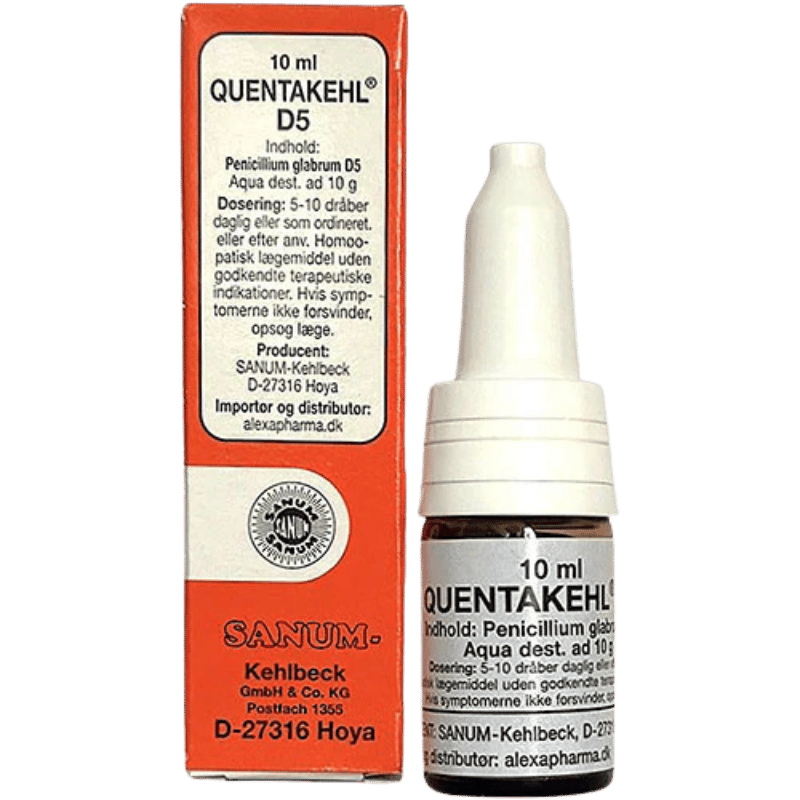 SANUM Quentakehl Dråber (10 ml)