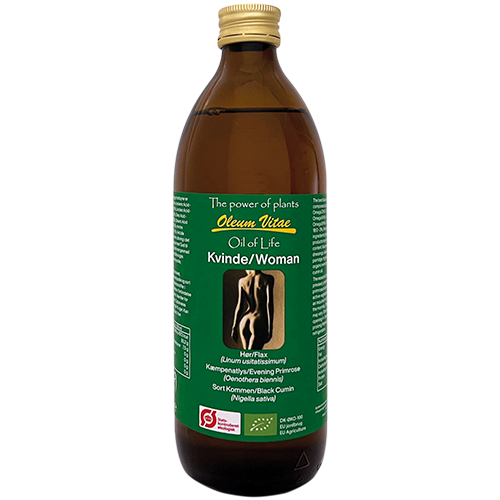 Livets Olie - Oil of Life Kvinde Omega 3-6-9 - 500 ml.