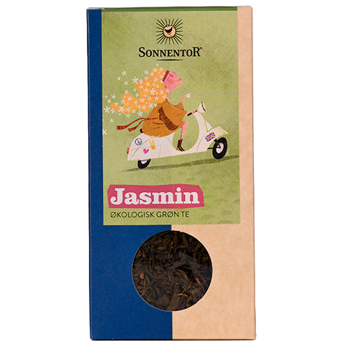 Sonnentor Grøn Te Jasmin Ø - 100 gr.