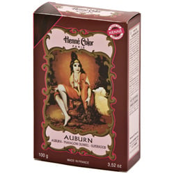 Henna Pulver Mørk Mahogni - 100 g.