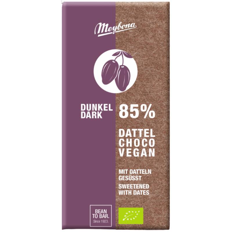 Meybona Chokobar 85% M. Formalede Dadler Ø (80 g)