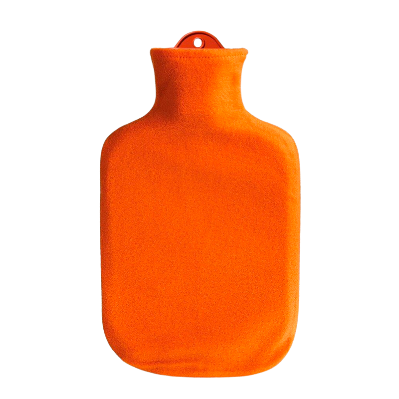 SipaCare Varmedunk M. Fleece Betræk Orange (2,0 L)
