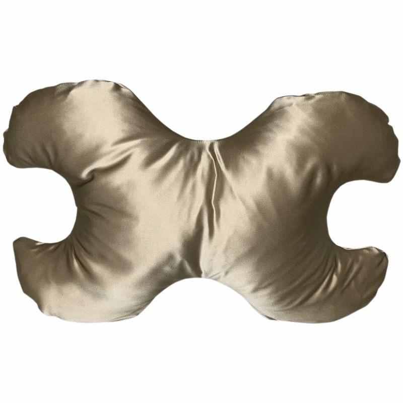 Save My Face Le Grand Stor Pude M. 100% Silkebetræk Bronze (1 stk)