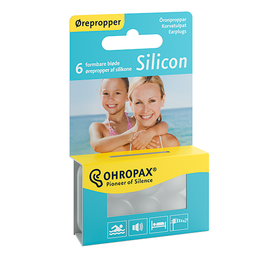 Ohropax Earplugs Silicon (6 stk)