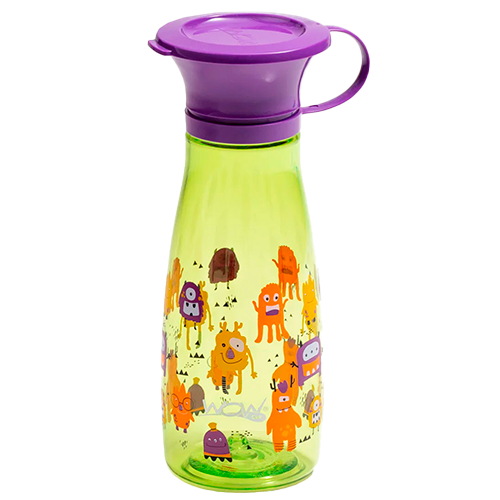 WOW Cup Mini Neongrøn/Lilla Tritan (350 ml)