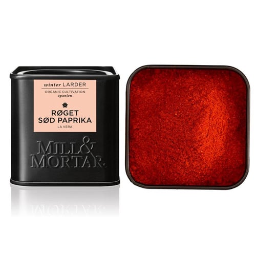 Mill & Mortar Paprika Røget Sød Ø - 50 g.