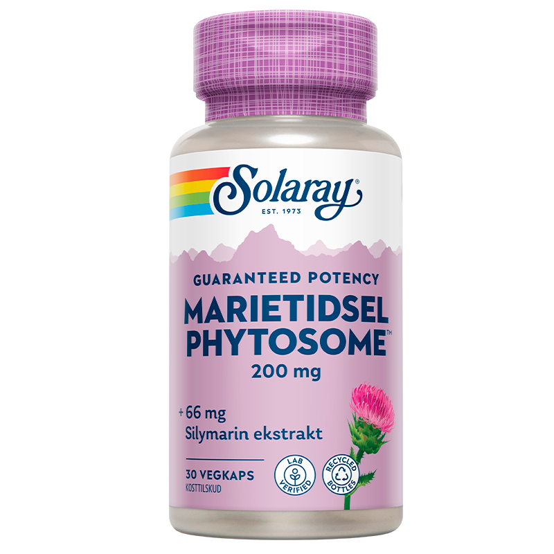 Solaray Marietidsel Phytosome - 30 kaps.