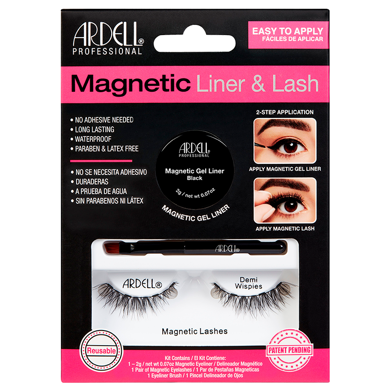 Ardell Magnetic Liner & Lash Demi Wispies (1 sæt)
