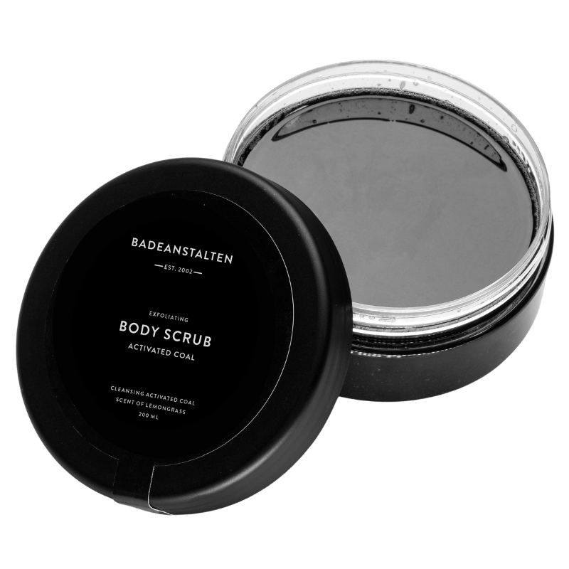 Badeanstalten Bodyscrub Aktivt Kul - 200 ml