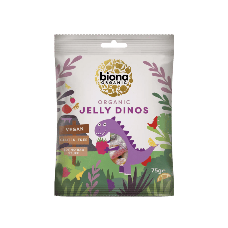 Biona Vingummi Dinosaurer Ø (75 g)