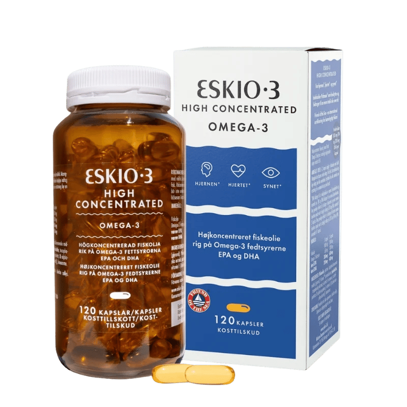 Eskio-3 High Concentrate Omega-3 (120 kap)