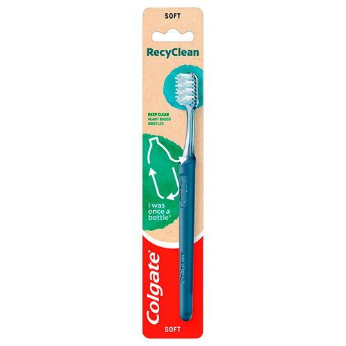 Colgate Tandbørste RecyClean Soft (1 stk)
