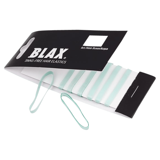 Blax Hårelastikker Ocean-Acqua 8 stk.