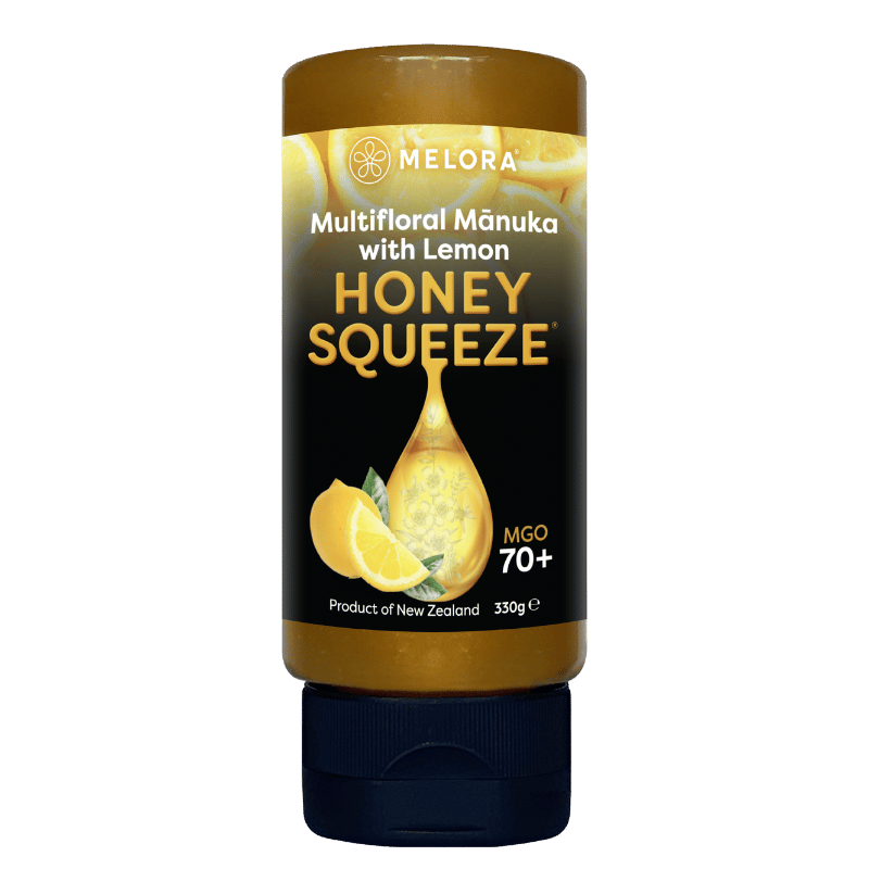 Melora Multifloral Manuka Honey 70+ MGO Lemon Squeeze (330 g)