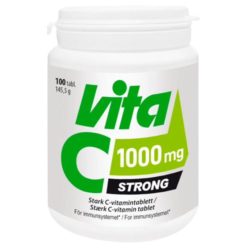 Vita C Stærk C-vitamintablet (100 tab)