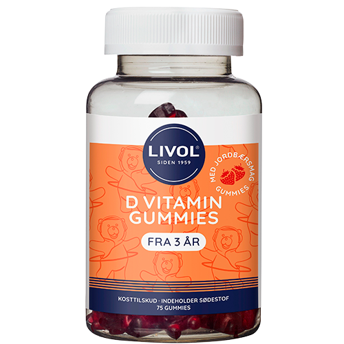 Livol Vitaminbjørne D-vitamin - 75 gummies