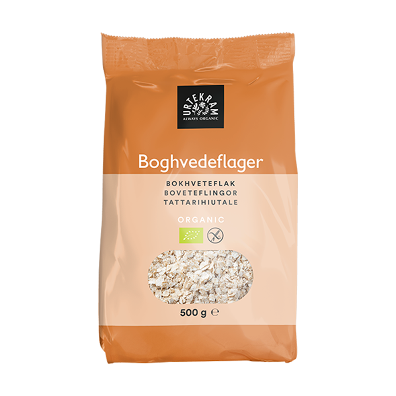 Urtekram Boghvedeflager Ø - 500 g.
