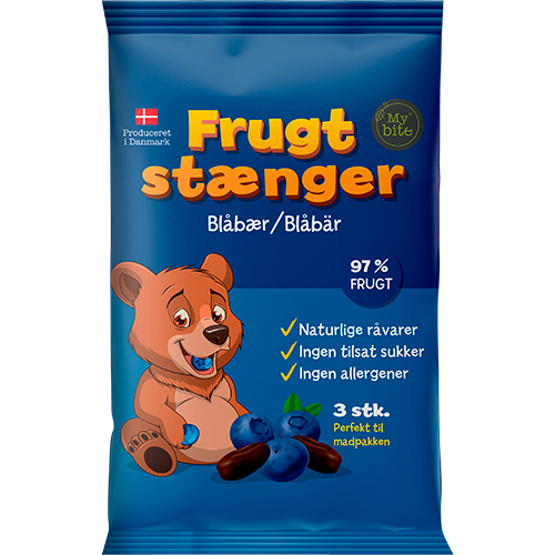 MyBite Frugtstænger Blåbær (60 g)