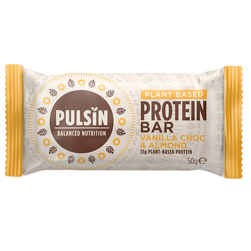 Pulsin Proteinbar Vanilla Choc & Almond - 50 g
