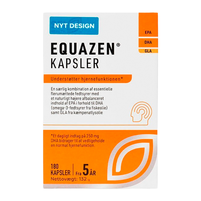 Equazen (Eye Q) Fiskeolie Kapsler (180 kap)