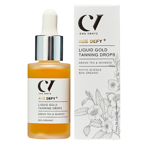 Green People Age Defy+ Liquid Gold Tanning Drops (30 ml)