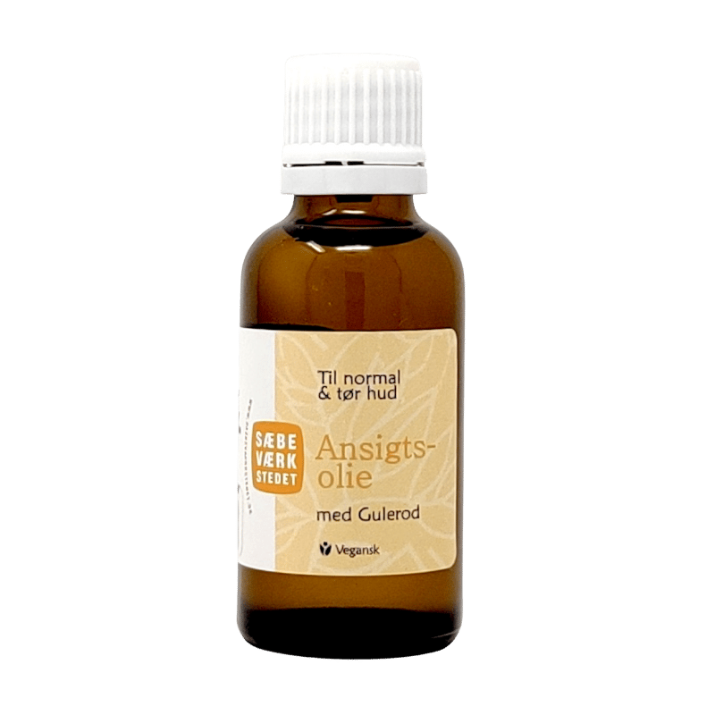 Sæbeværkstedet Ansigtsolie m. Gulerod - 30 ml