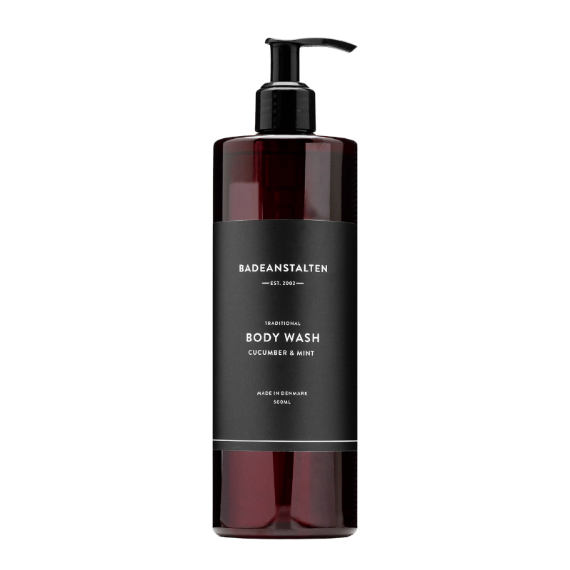 Badeanstalten Body Wash m. agurk og mynte - 500 ml.