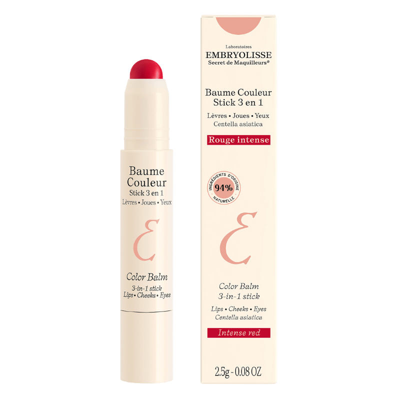 Embryolisse Color Balm 3-In-1 Stick Intense Red 2,5G (2,5 g)